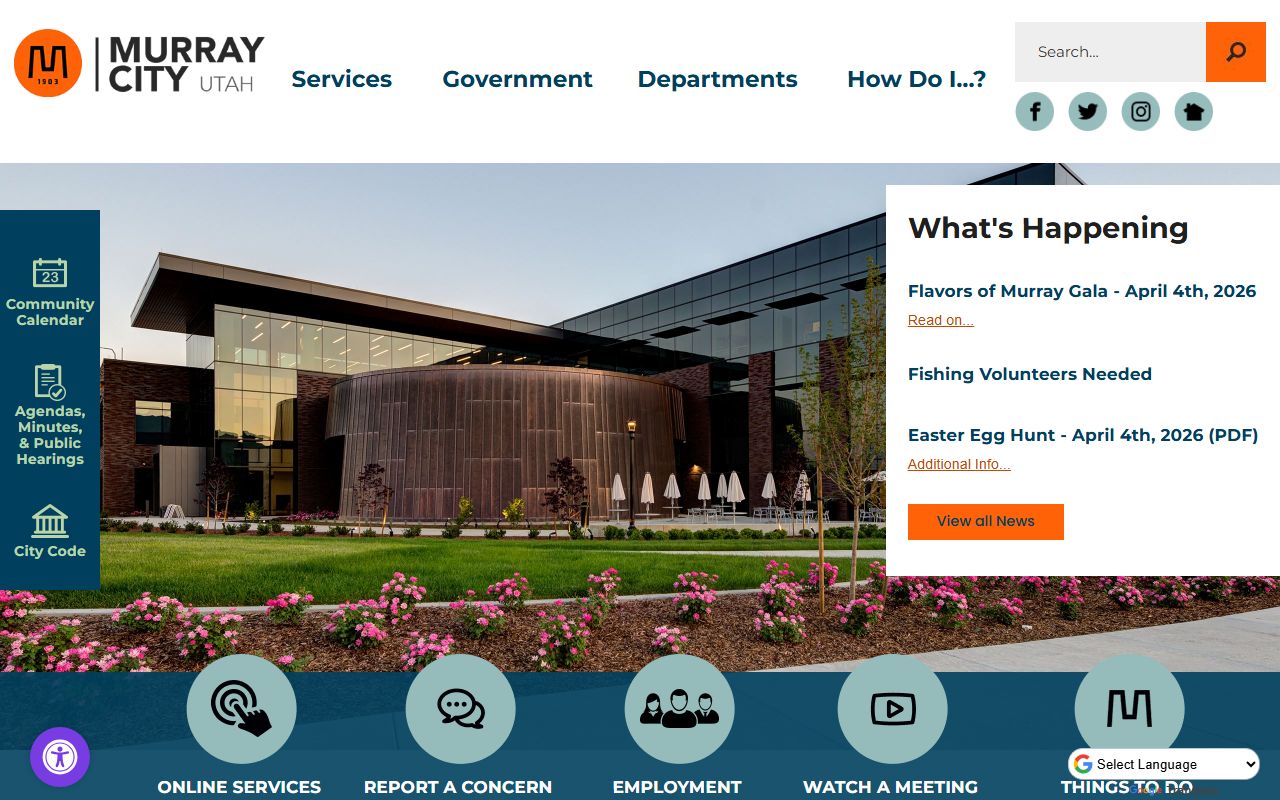 Murray city recorder and public records portal
