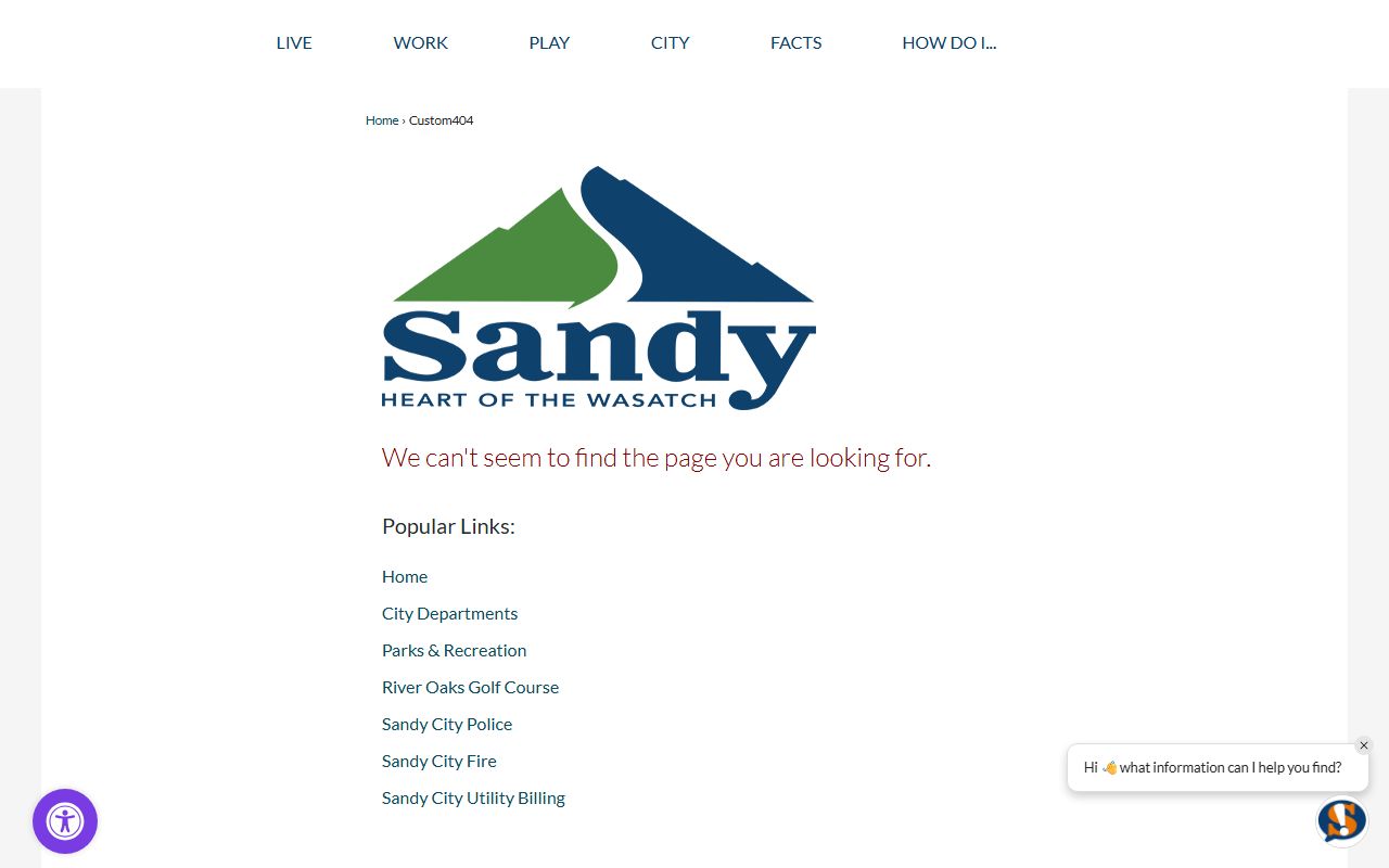 Sandy Police Department records division for public records requests