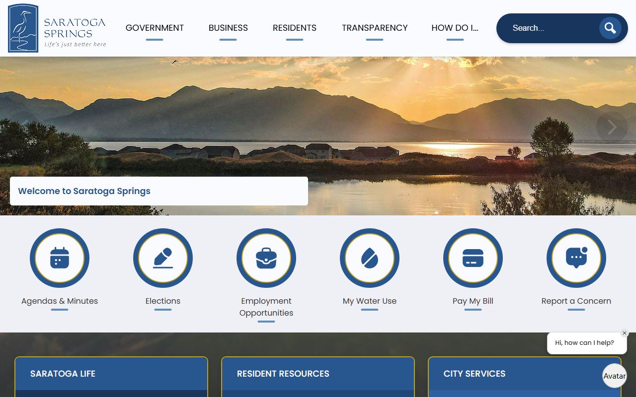 Saratoga Springs city public records portal and recorder office